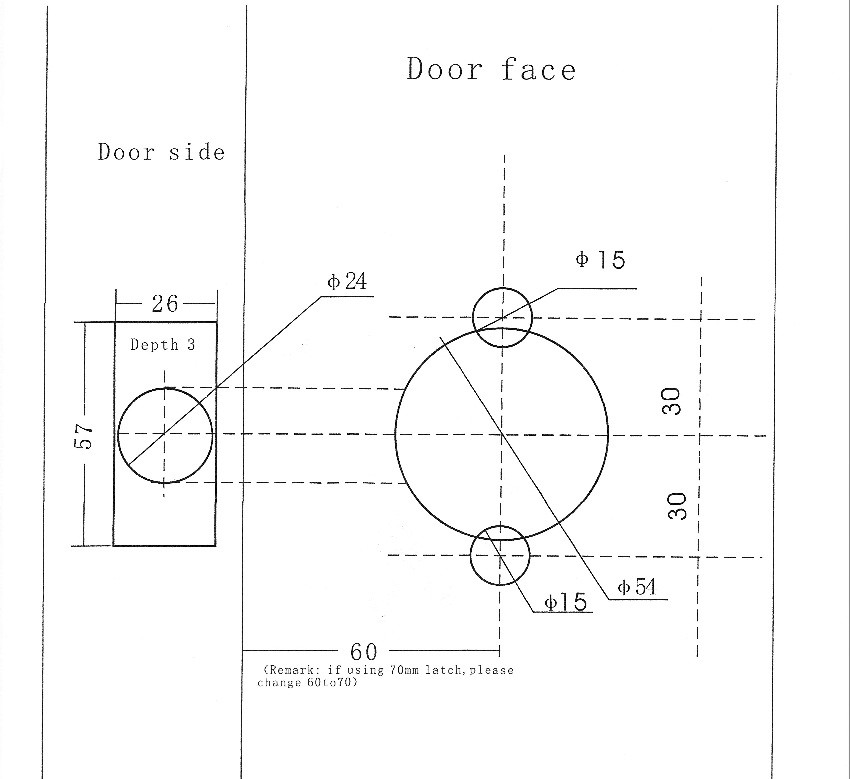 Printable Door Knob Hole Template Printable Templates Free