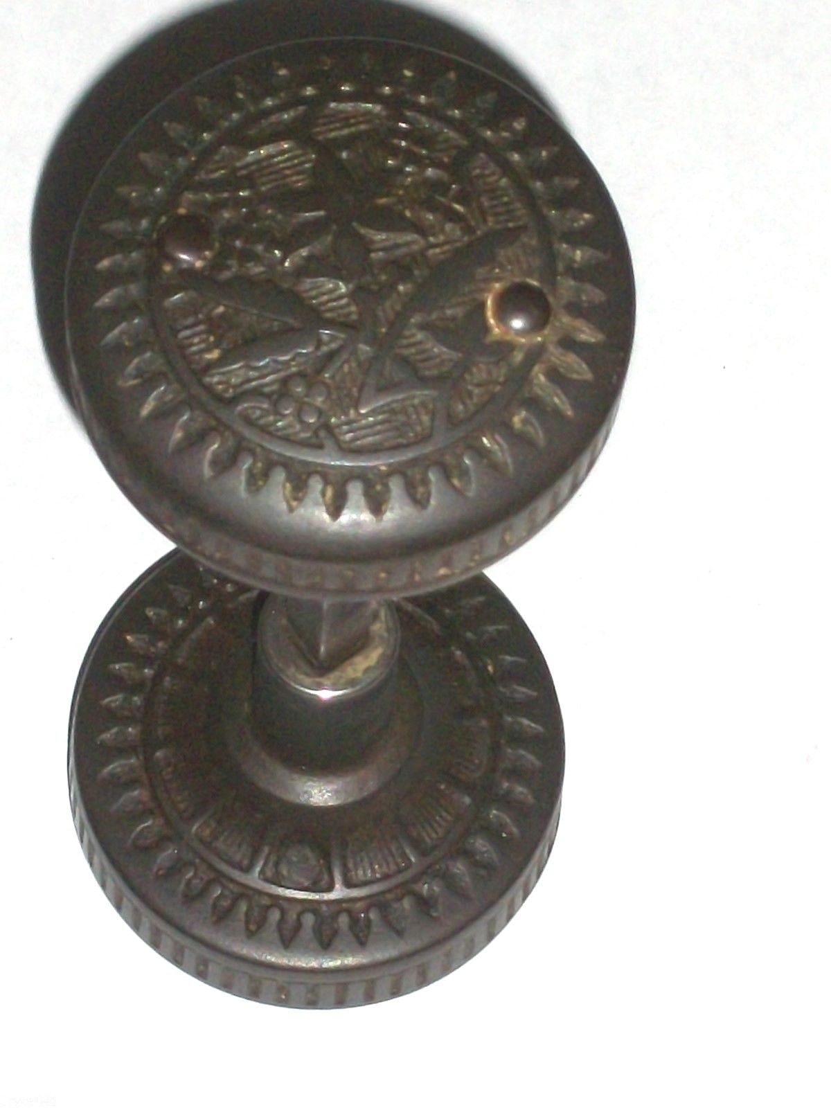 antique black door knobs photo - 15