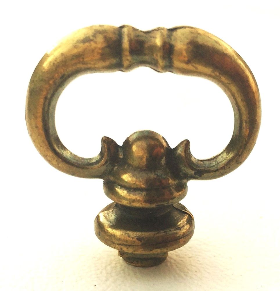 antique brass cupboard door knobs photo - 18