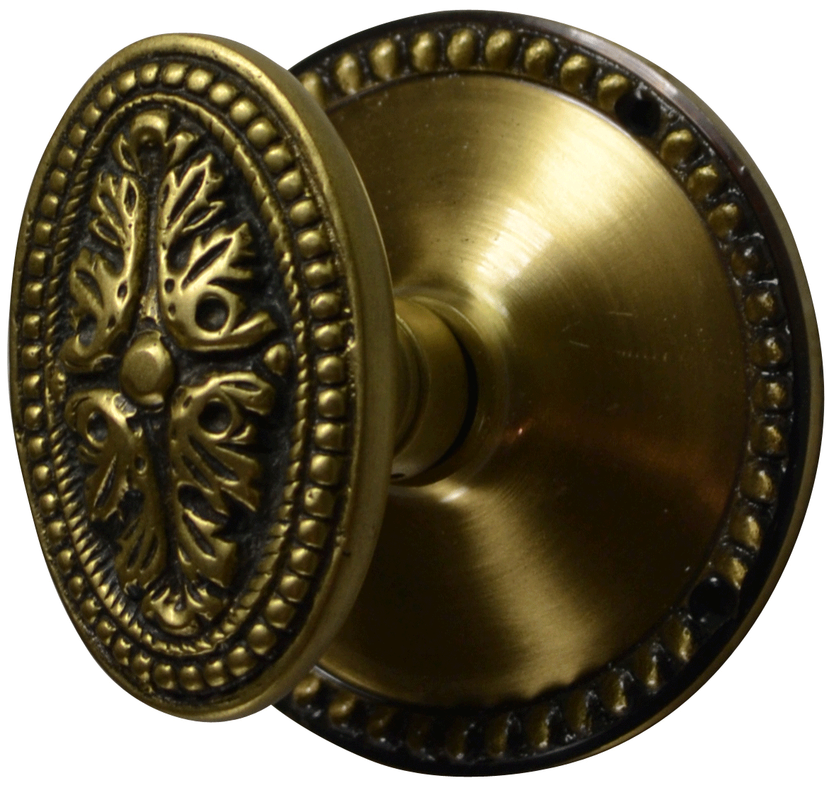antique brass door knob photo - 16