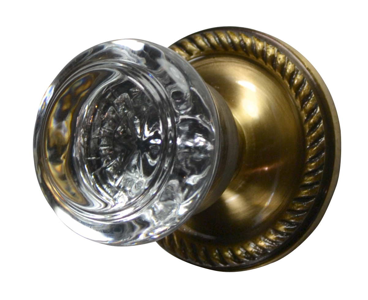 antique brass door knob photo - 17