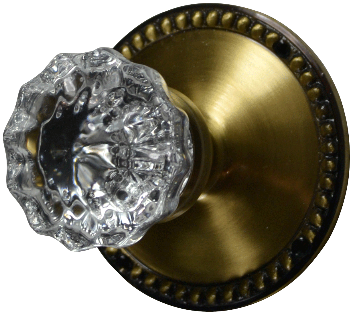 antique brass door knobs photo - 12