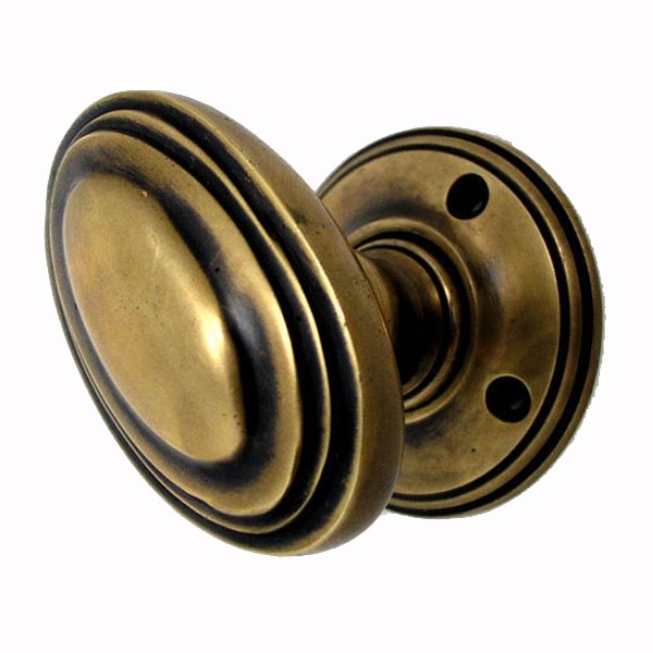 antique brass door knobs photo - 13
