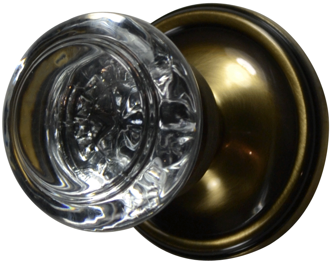antique brass door knobs photo - 19