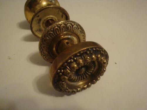 antique brass door knobs ebay photo - 1