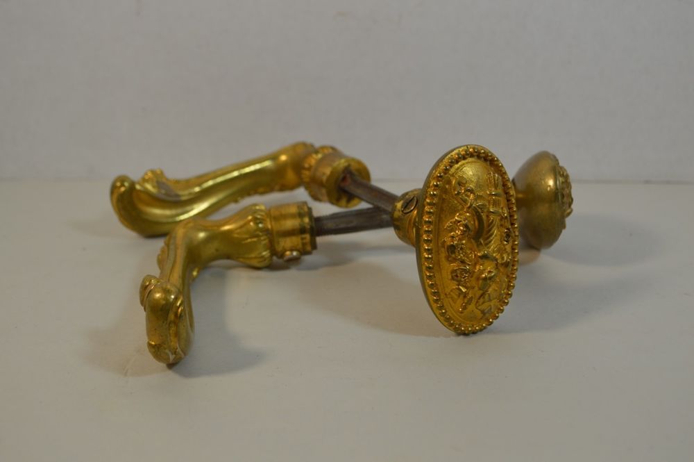 antique brass door knobs ebay photo - 8