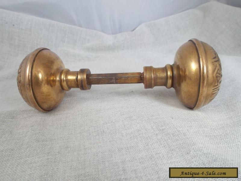 antique brass door knobs for sale photo - 12