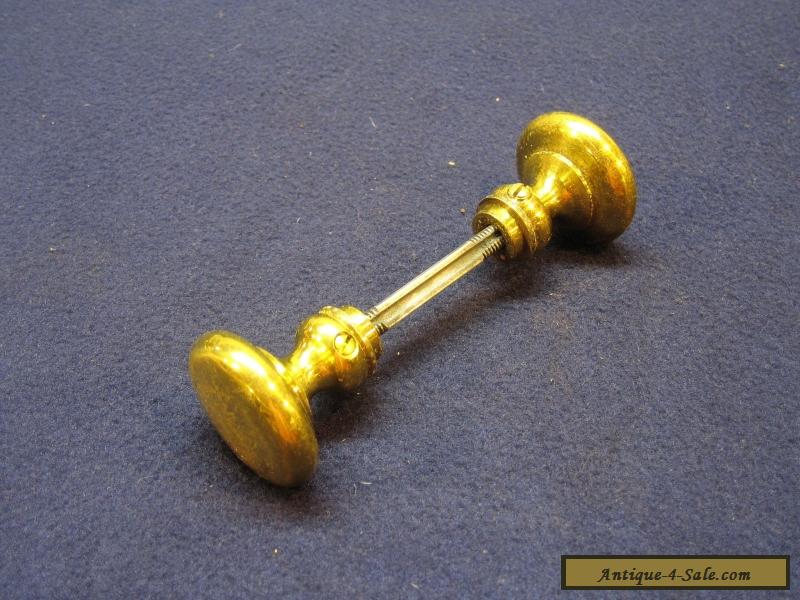 antique brass door knobs for sale photo - 9