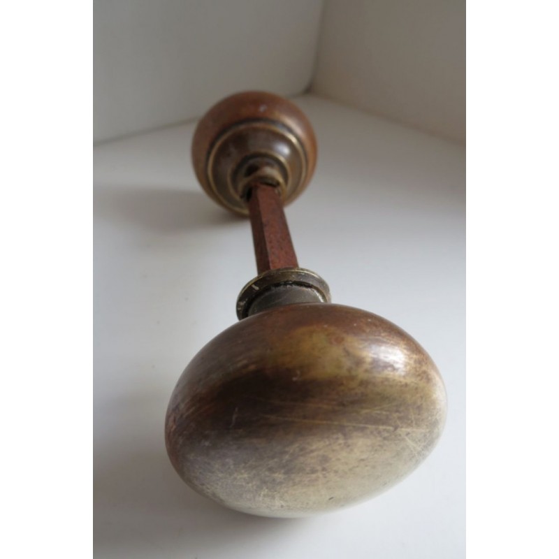 antique copper door knobs photo - 7