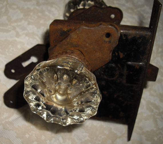 antique crystal door knobs photo - 11