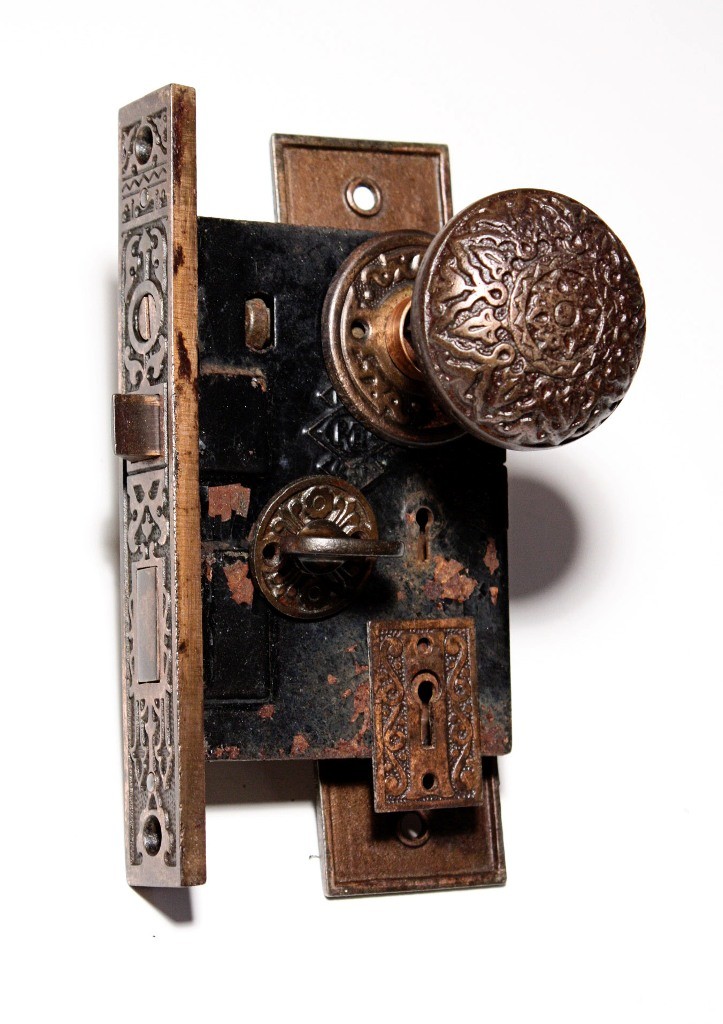 antique door knob parts photo - 15