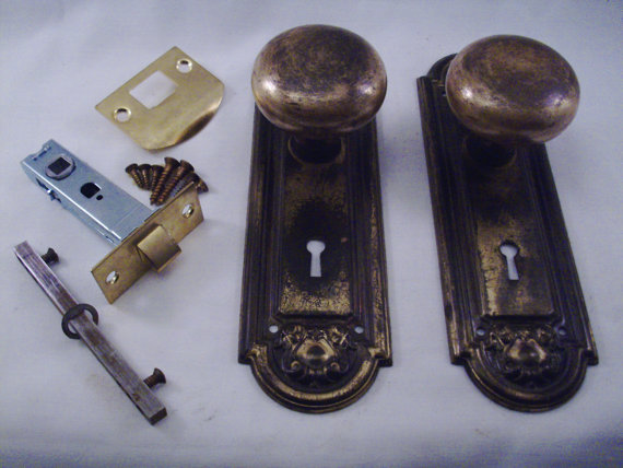 antique door knob sets photo - 15