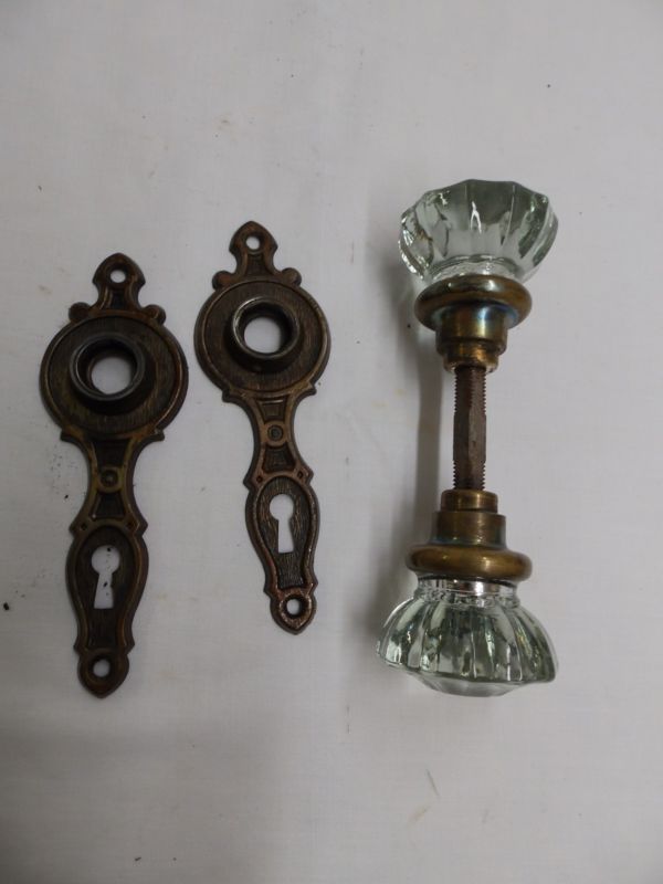 antique glass door knobs for sale photo - 19