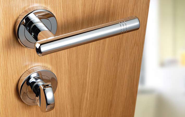 bathroom door knob with lock photo - 14