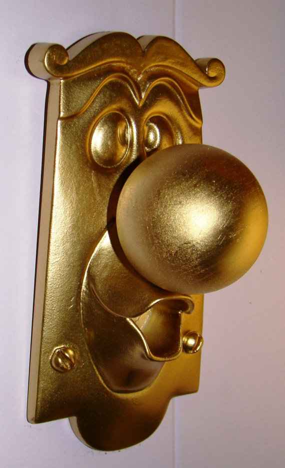 beauty and the beast door knob for sale photo - 1