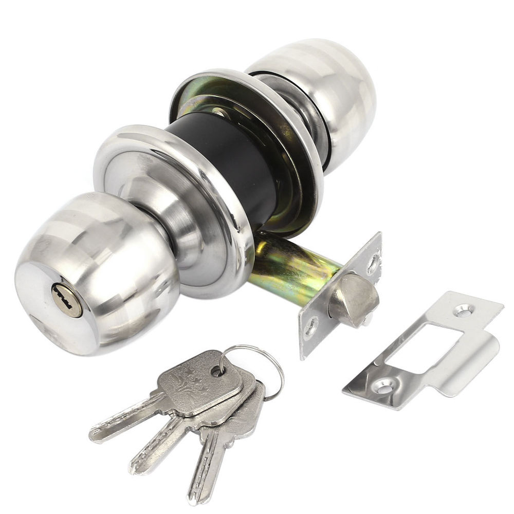 bedroom door knobs with key lock photo - 1