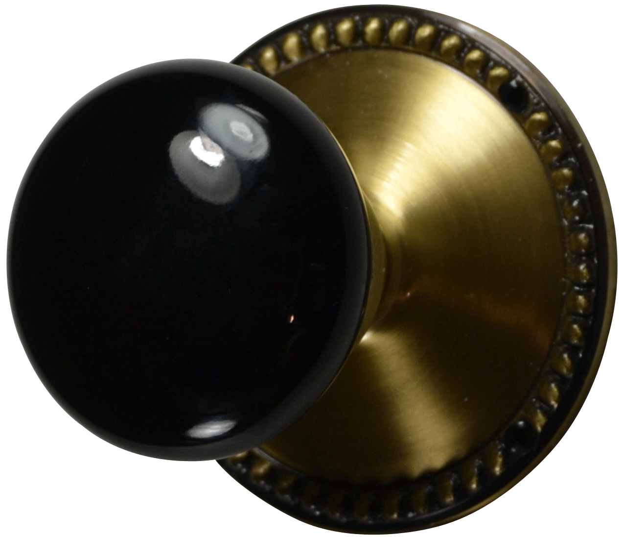 black antique door knobs photo - 1