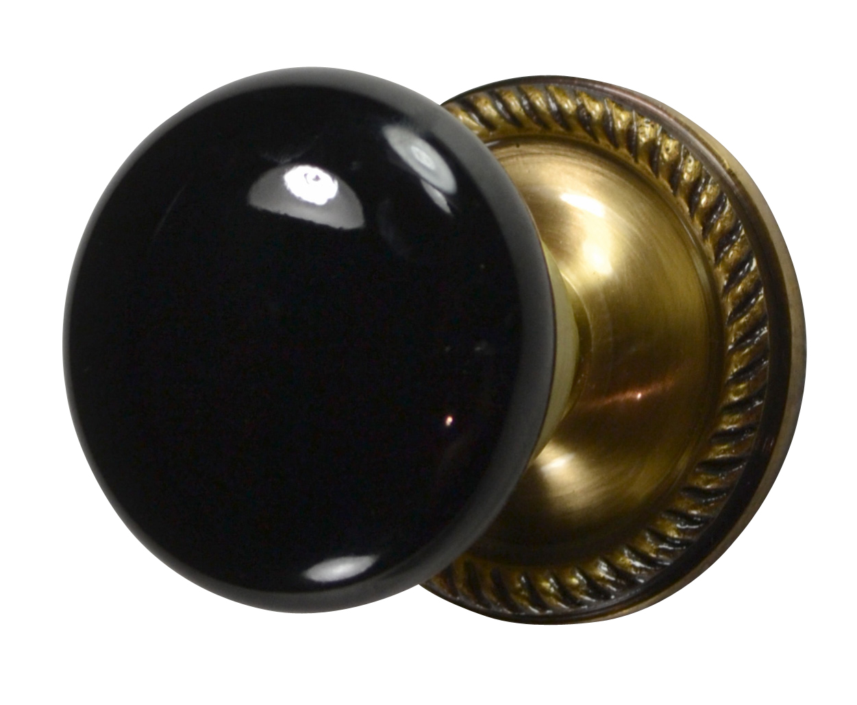 black antique door knobs photo - 17