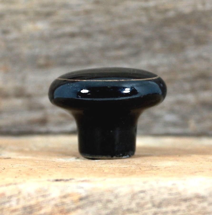 black ceramic door knobs photo - 19