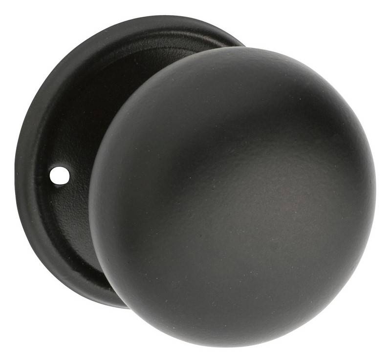 black door knobs photo - 18