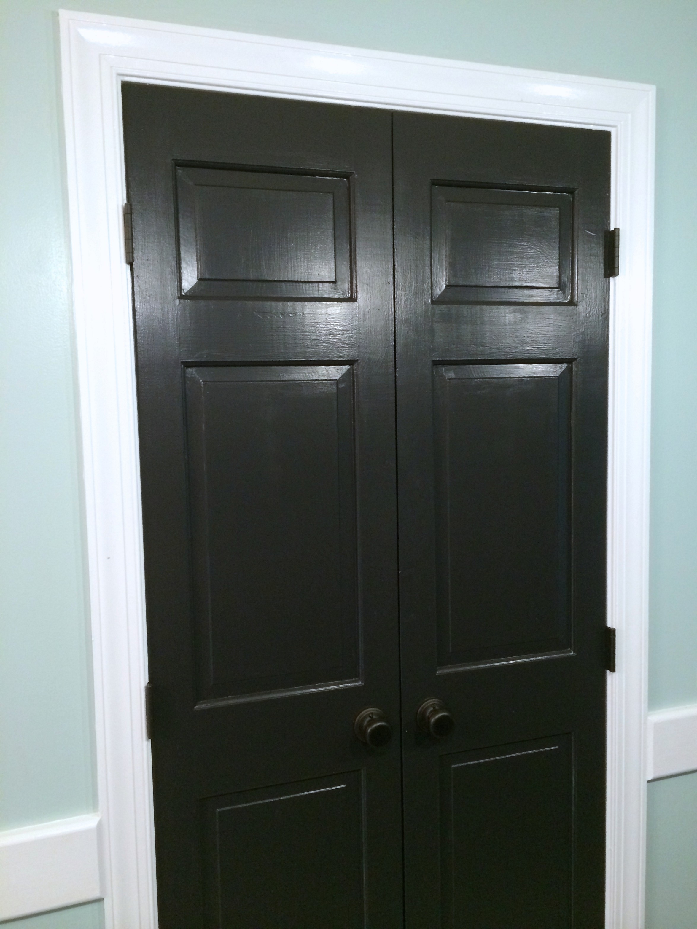 black interior door knobs photo - 11