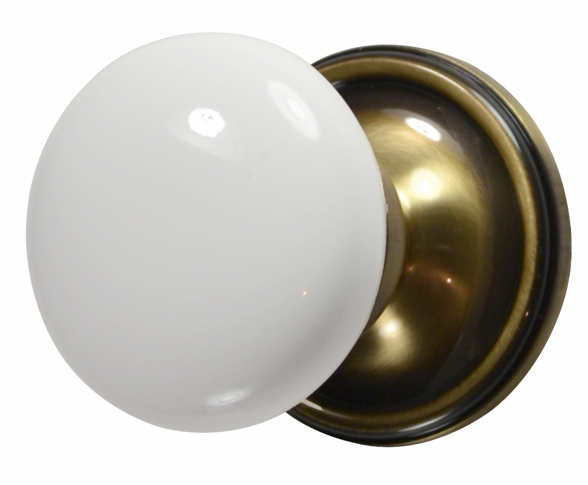 brass door knob plate photo - 6