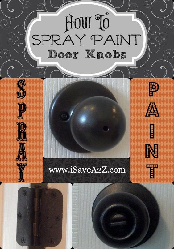 can you paint brass door knobs photo - 5