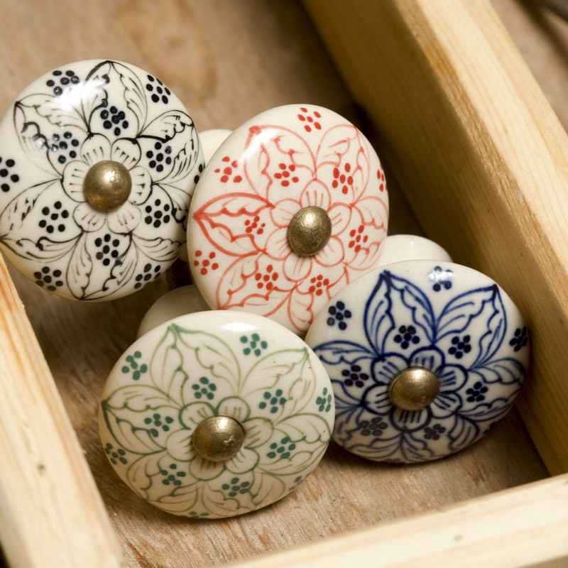 ceramic door knobs photo - 5