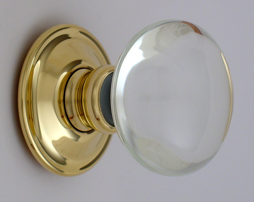 clear glass door knobs photo - 11