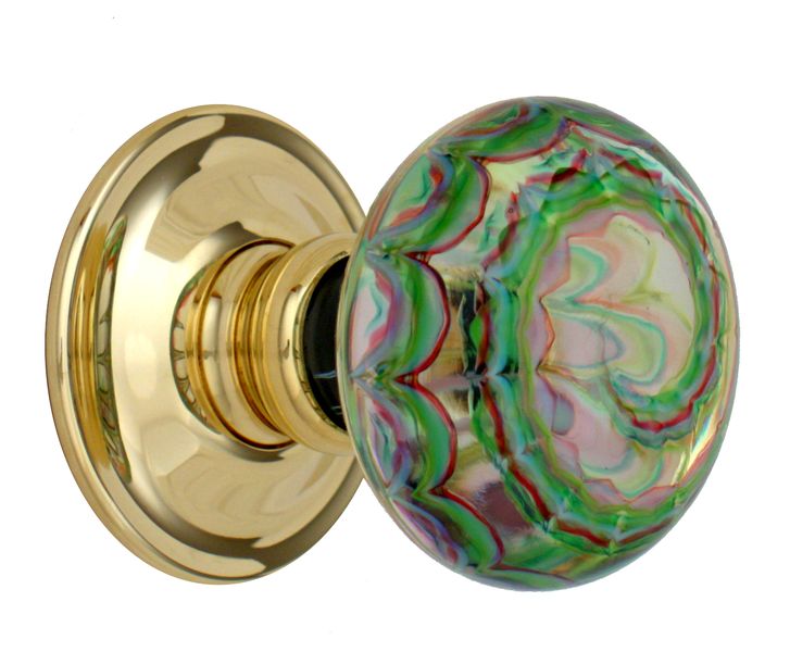 coloured glass door knobs photo - 17