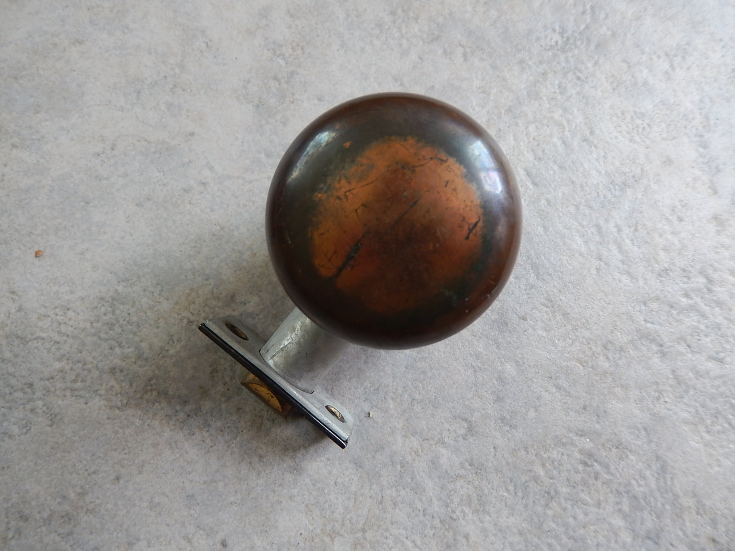 copper door knob photo - 18