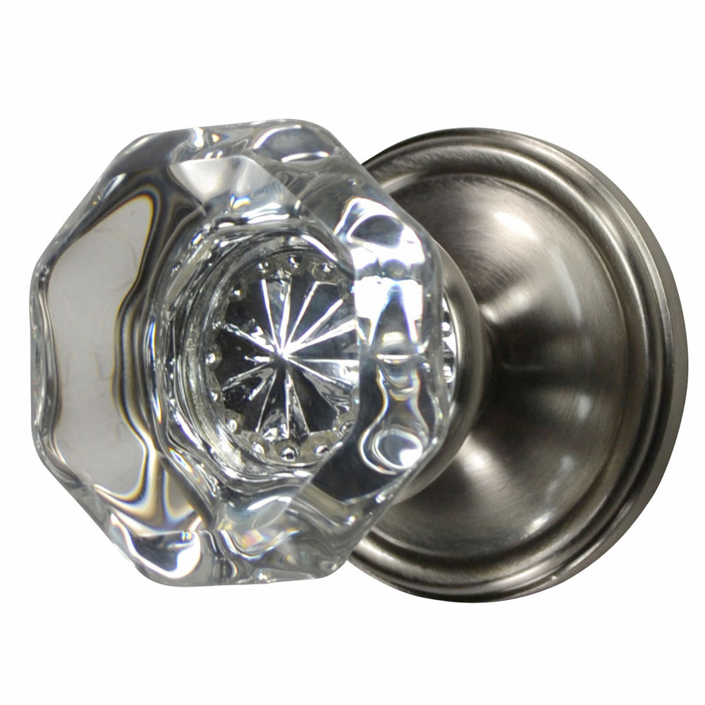 crystal door knobs with locks photo - 1