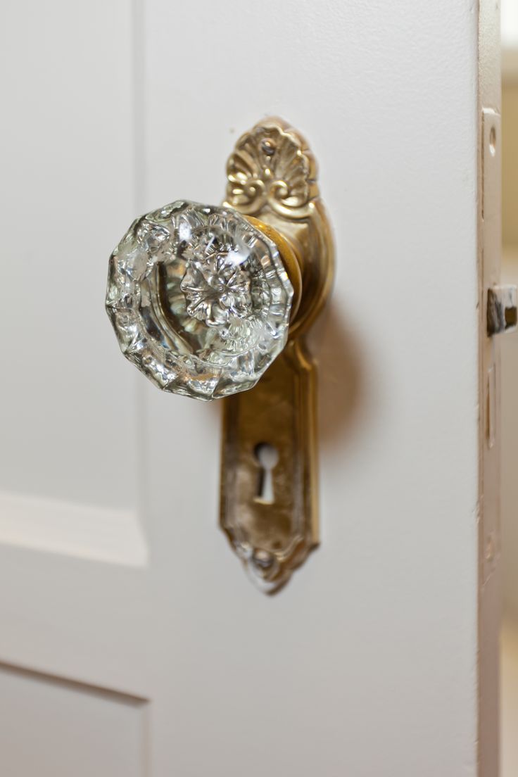 crystal knobs for doors photo - 2