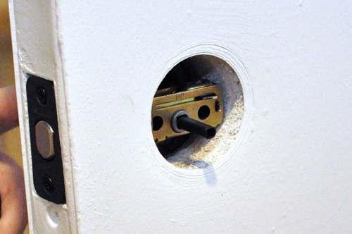 deadbolt door knob all in one photo - 18