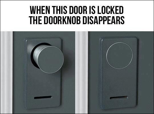 disappearing door knob photo - 3