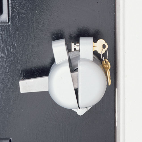 door knob cover lock photo - 5