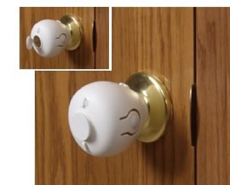 door knob cover lock photo - 9