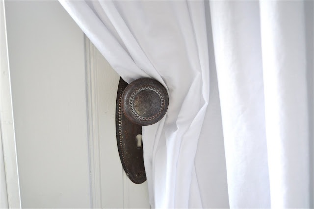 door knob curtain tie back photo - 17