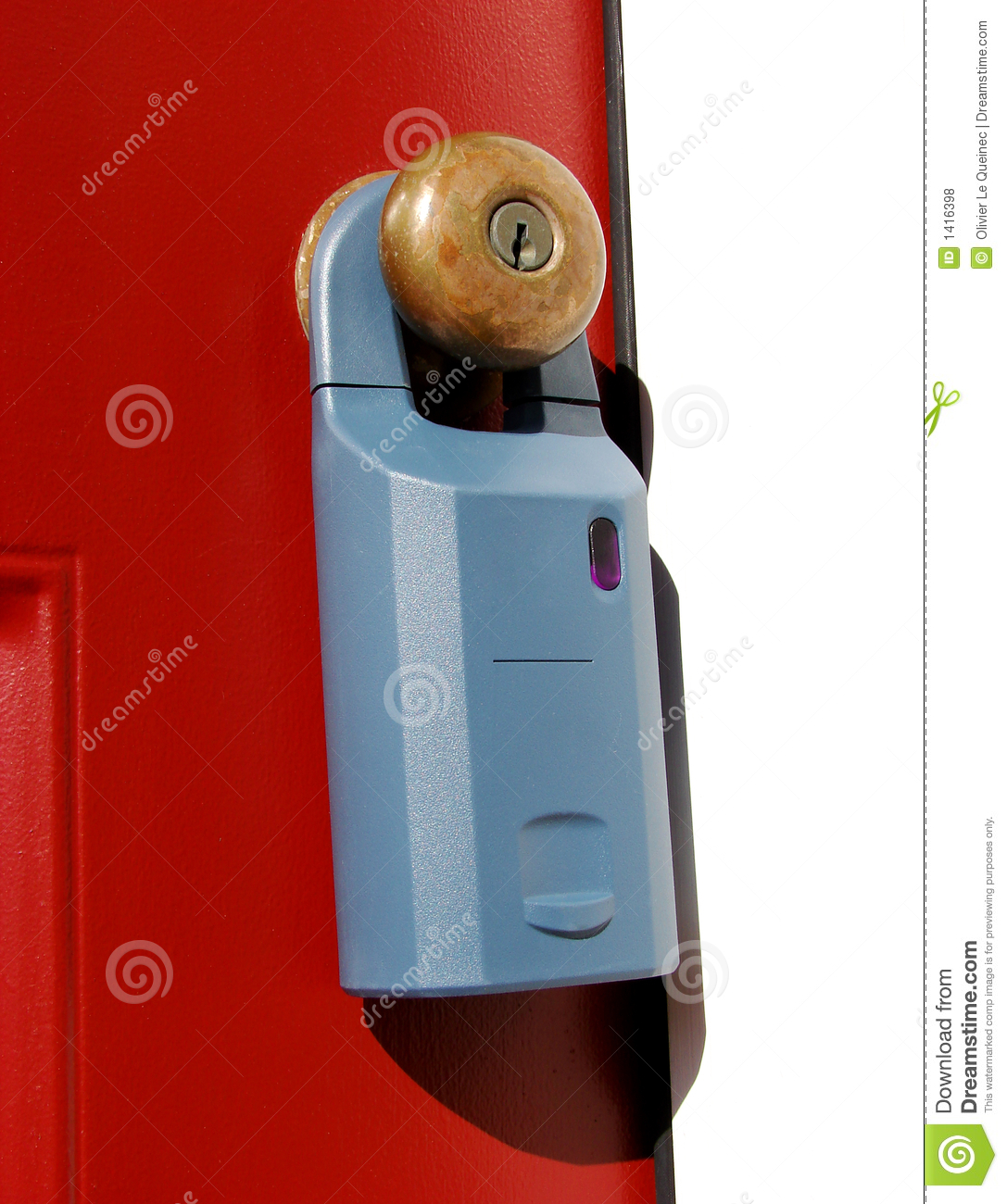 door knob lock box photo - 10