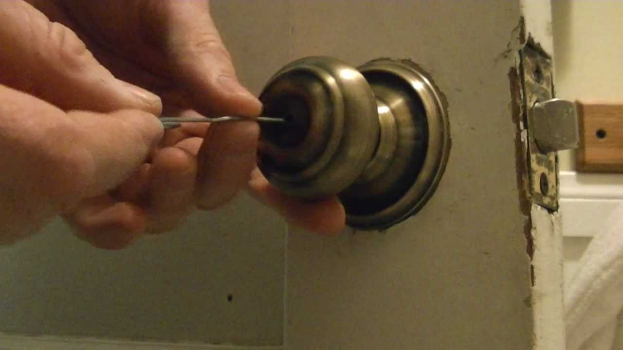 door knob locked from inside photo - 6