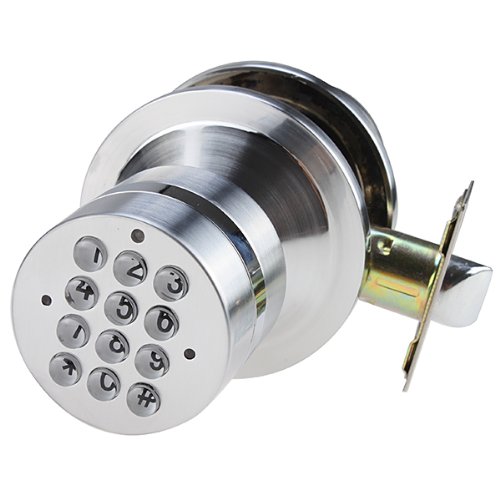 door knob with combination lock photo - 6