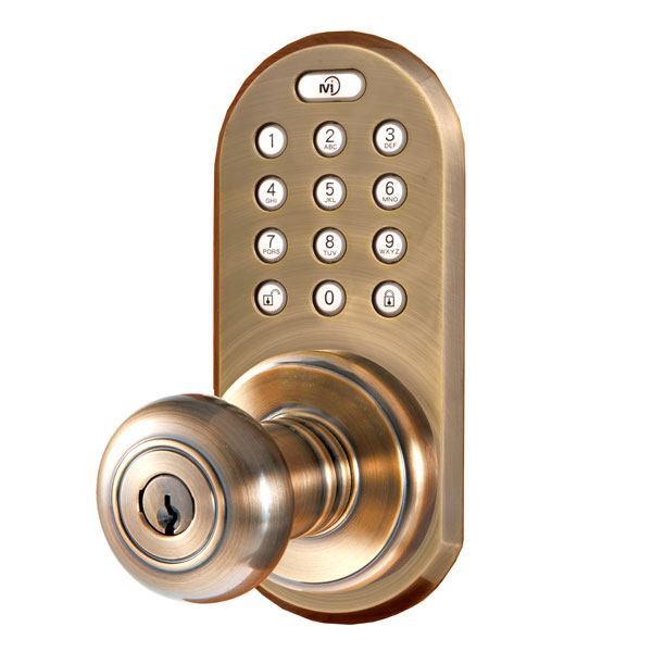 door knob with keypad photo - 1
