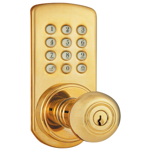 door knob with keypad photo - 3