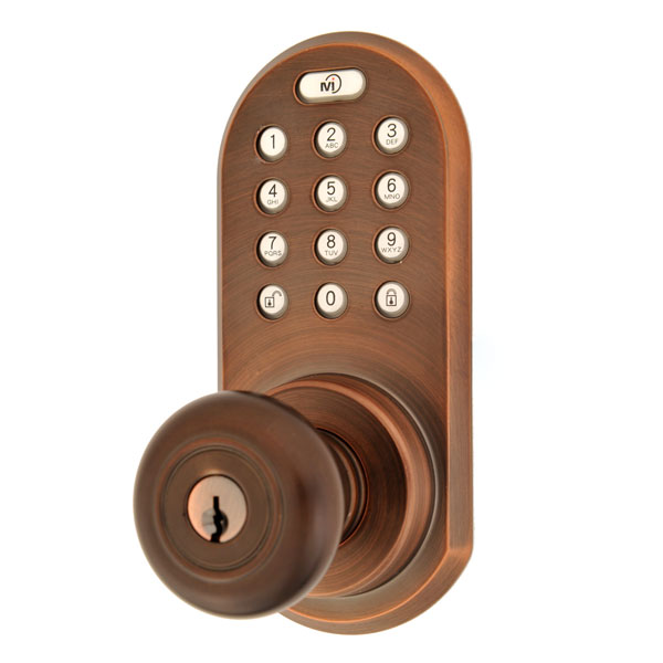 door knob with keypad photo - 7