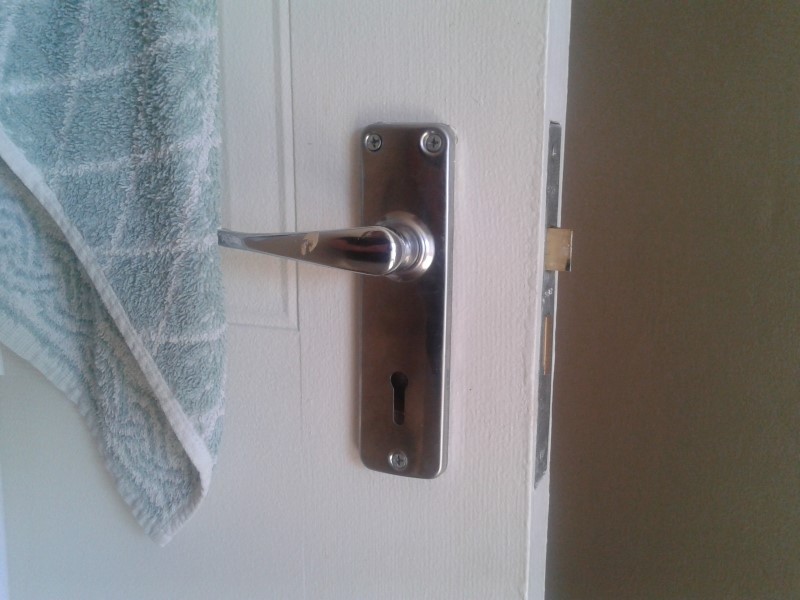 door knob with lock and key photo - 20