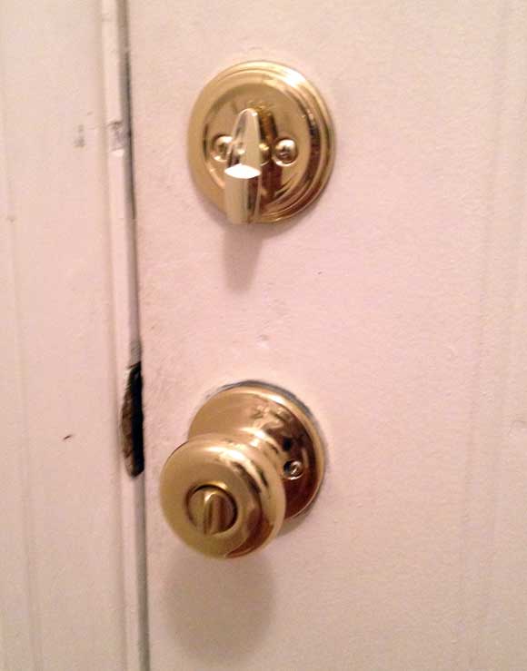 double lock door knob photo - 19