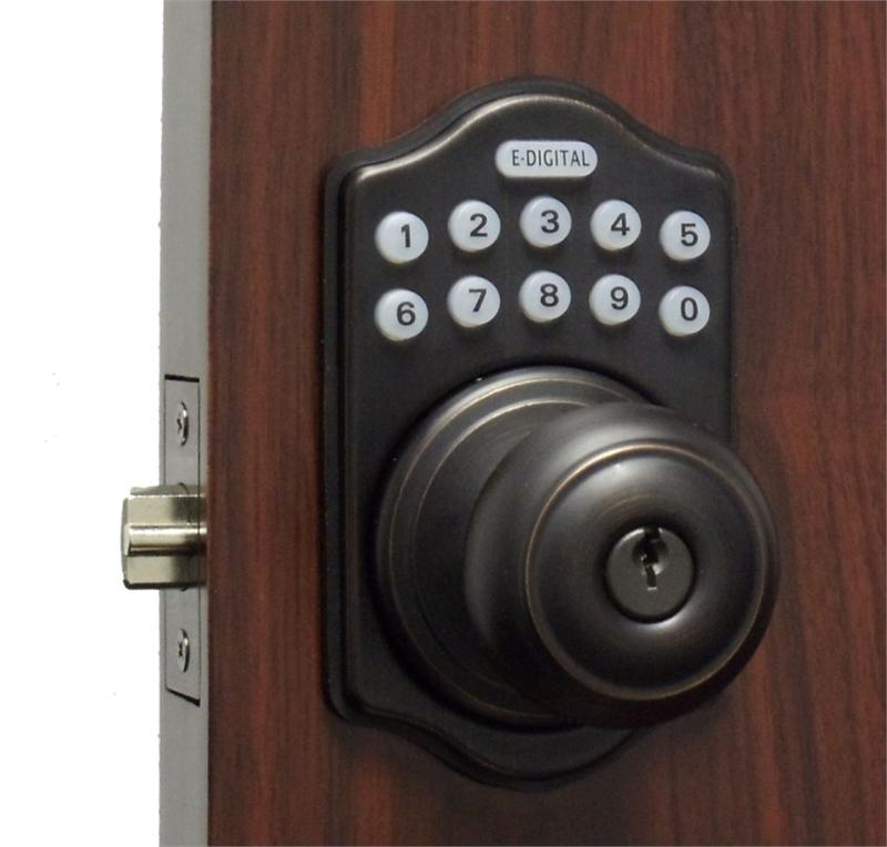 electronic door knobs photo - 19