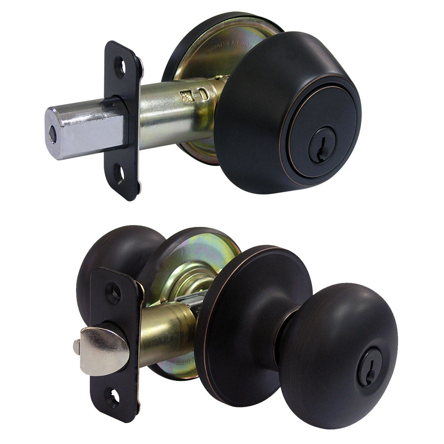 exterior door knobs and locks photo - 2