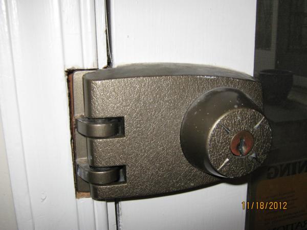 flush mount door knob photo - 14