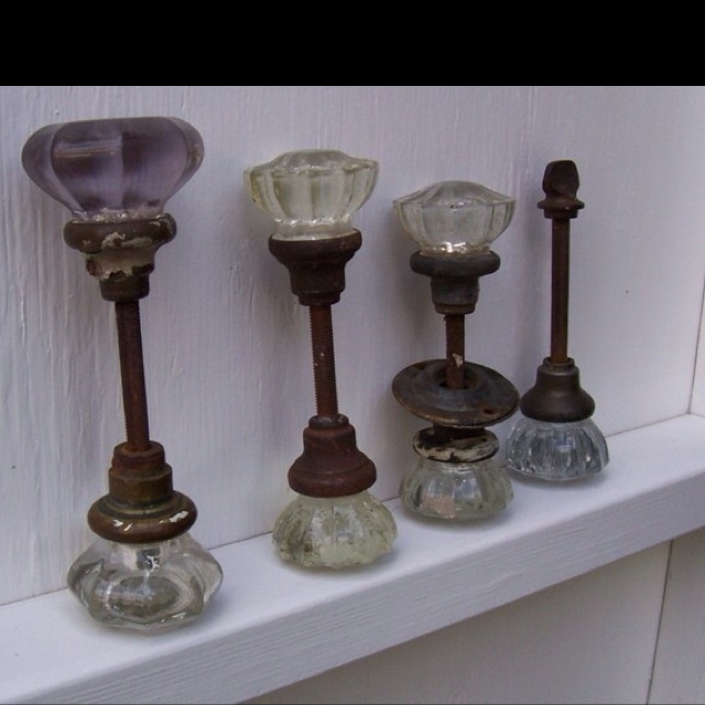 glass antique door knobs photo - 16